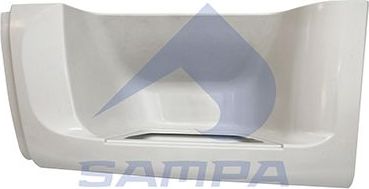 Пороги Sampa левый для DAF CF 85 2001-2013. Артикул 1850 0133
