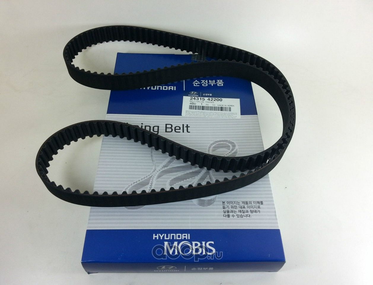 Ремень ГРМ Hyundai / KIA. Артикул 2431542200