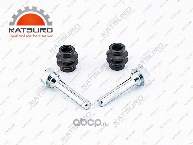 РЕМКОМПЛЕКТ ВТУЛОК НАПРАВЛЯЮЩИХ СУППОРТА ЗАДНЕГО С ПЫЛЬНИКАМИ (Katsuro). Артикул KAT20711SD