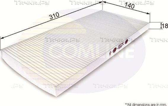 Салонный фильтр Comline. Артикул EKF240