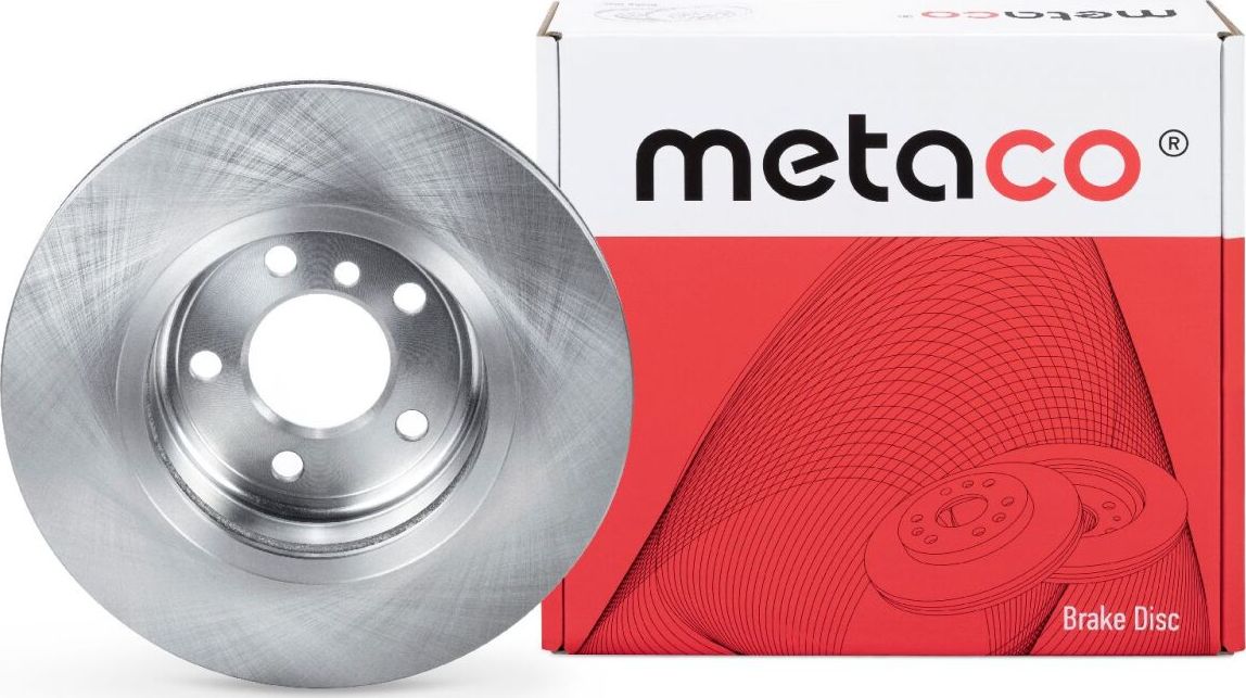 Диск тормозной передний вентилируемый (Metaco). Артикул 3050151