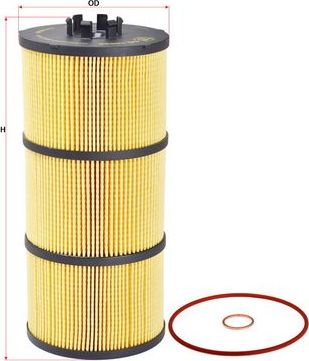 Масляный фильтр Sakura. Артикул EO-10050