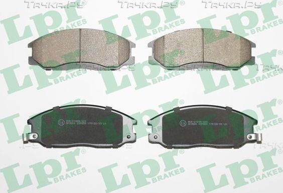 Тормозные колодки LPR передние для SsangYong Kyron I 2005-2015. Артикул 05P858