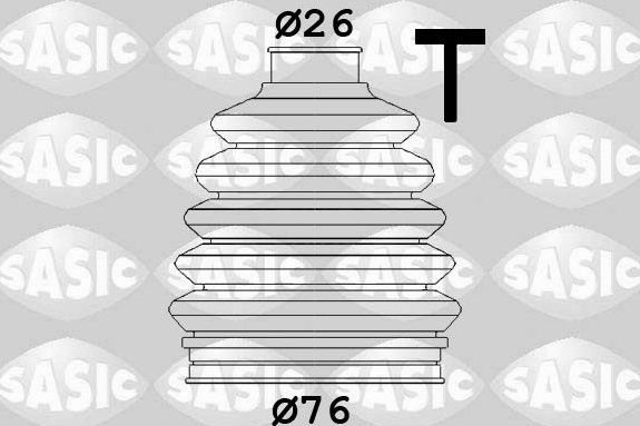 Пыльник ШРУСа наружный Sasic (термопласт). Артикул 1906142