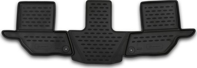 Коврики Element 3D для салона VOLVO XC90 3 ряд 2015-2026. Артикул CARVOL00005