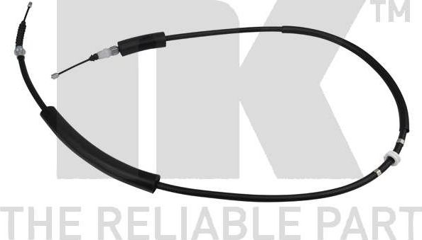 Трос ручника (тросик ручного тормоза) NK. Артикул 901242