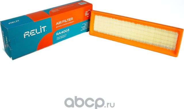 Фильтр воздушный LADA Largus, Renault Logan дв.1.6 8 кл. RELIT Relit. Артикул RA4003