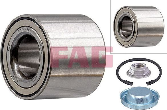 Ступичный подшипник (комплект) Fag задний для Citroen DS5 2011-2015. Артикул 713 6406 10