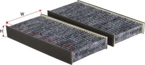 Салонный фильтр Sakura. Артикул CAC-1609