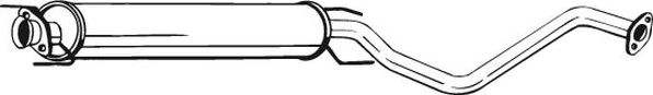Глушитель (средняя часть) Bosal для Opel Vectra B 1995-2003. Артикул 285-409