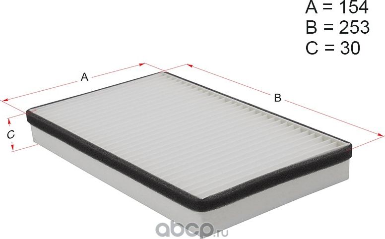 Фильтр салона lada granta 11-/kalina 04 [HSCF0024] (Hosu). Артикул HSCF0024