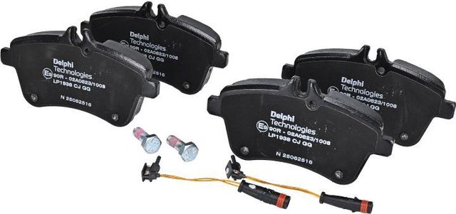 Тормозные колодки Delphi (Low-Metallic). Артикул LP1938