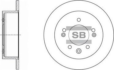 Тормозной диск Sangsin Hi-Q. Артикул SD1020