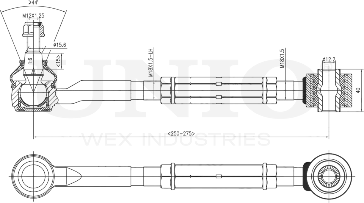 Рычаг подвески (Unio). Артикул SSP-40121