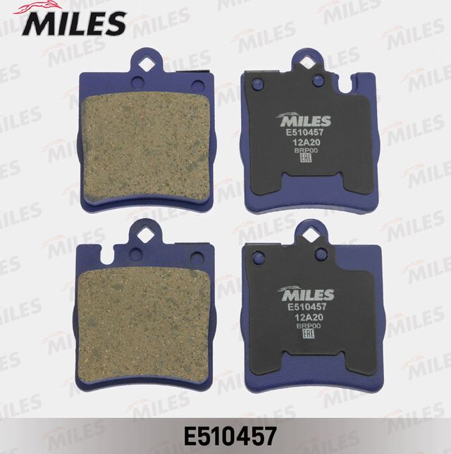 Тормозные колодки Miles (Керамика). Артикул E510457