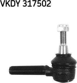 Наконечник рулевой тяги SKF. Артикул VKDY 317502
