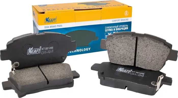 Колодки дисковые передние (Kraft). Артикул KT091466