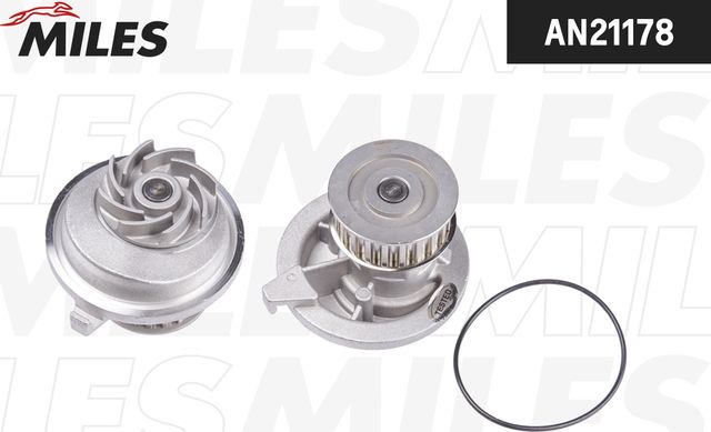 Помпа (водяной насос) Miles для Daewoo Espero 1995-1999. Артикул AN21178