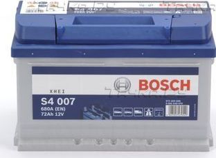 Аккумулятор Bosch S4 для Volkswagen Passat B3 1988-1997. Артикул 0 092 S40 070