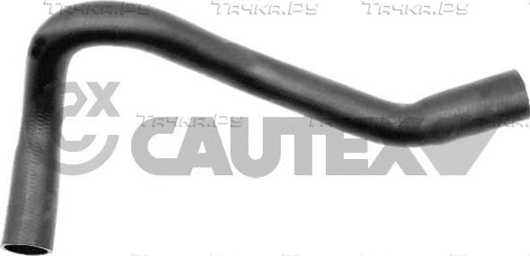 Патрубок радиатора (системы охлаждения) Cautex. Артикул 086408