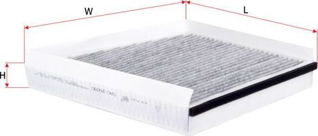 Салонный фильтр Sakura. Артикул CAC-26050