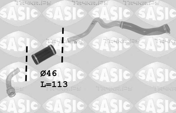 Патрубок интеркулера Sasic. Артикул 3334062