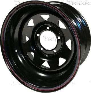 Колёсный диск OFF-ROAD Wheels стальной штампованный черный 5x139,7 8xR16 d110 ET-40 №94B для УАЗ Пикап 2008-2026. Артикул 1680-53910BL-40