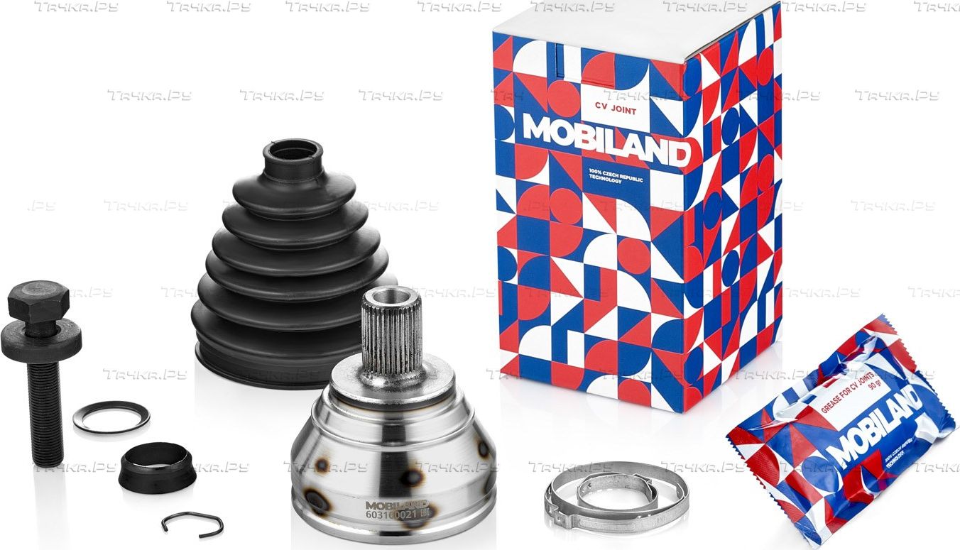 Шрус наружный (граната) Mobiland передний для Audi A3 II (8P) 2003-2013. Артикул 603100021