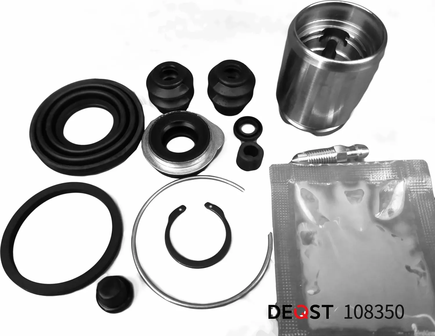 Ремкомплект тормозного суппорта с поршнем заднего (поршень O 35 mm, суппорт Akeb (Deqst). Артикул 108350