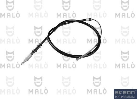 Трос ручника (тросик ручного тормоза) Malò. Артикул 26301