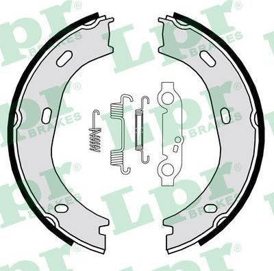 Тормозные колодки (стояночная тормозная система) LPR задние для Mercedes-Benz W123 1976-1985. Артикул 01839