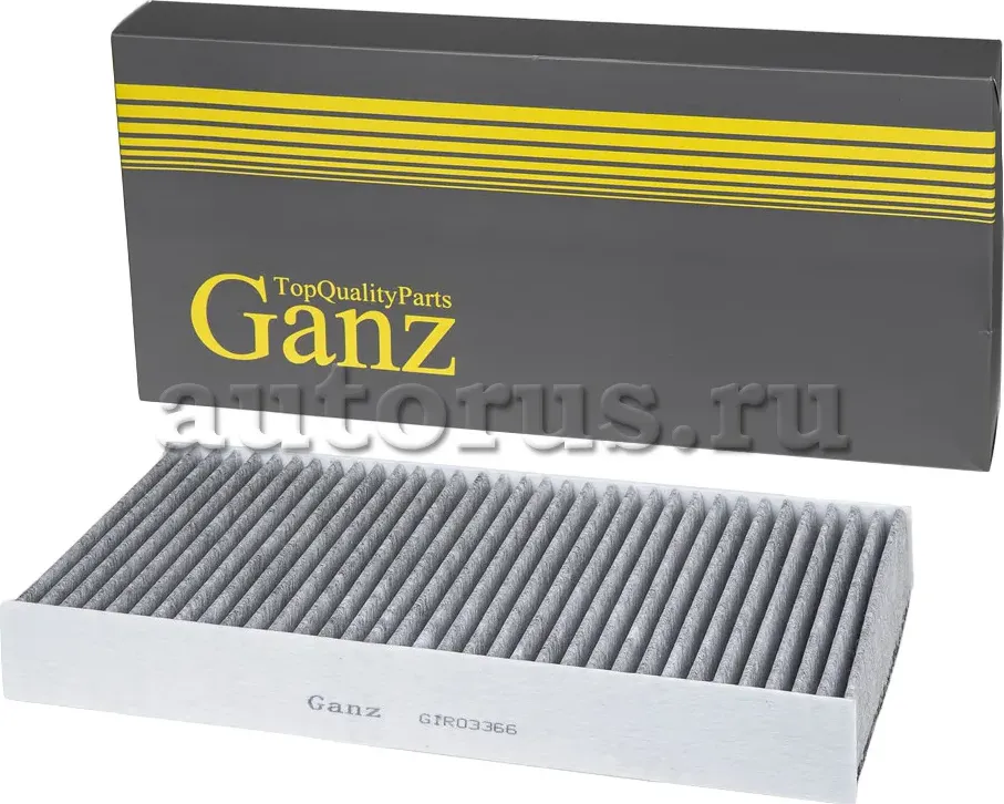 Фильтр салонный (угольный) PEUGEOT 407 GANZ GIR03366 Ganz. Артикул GIR03366