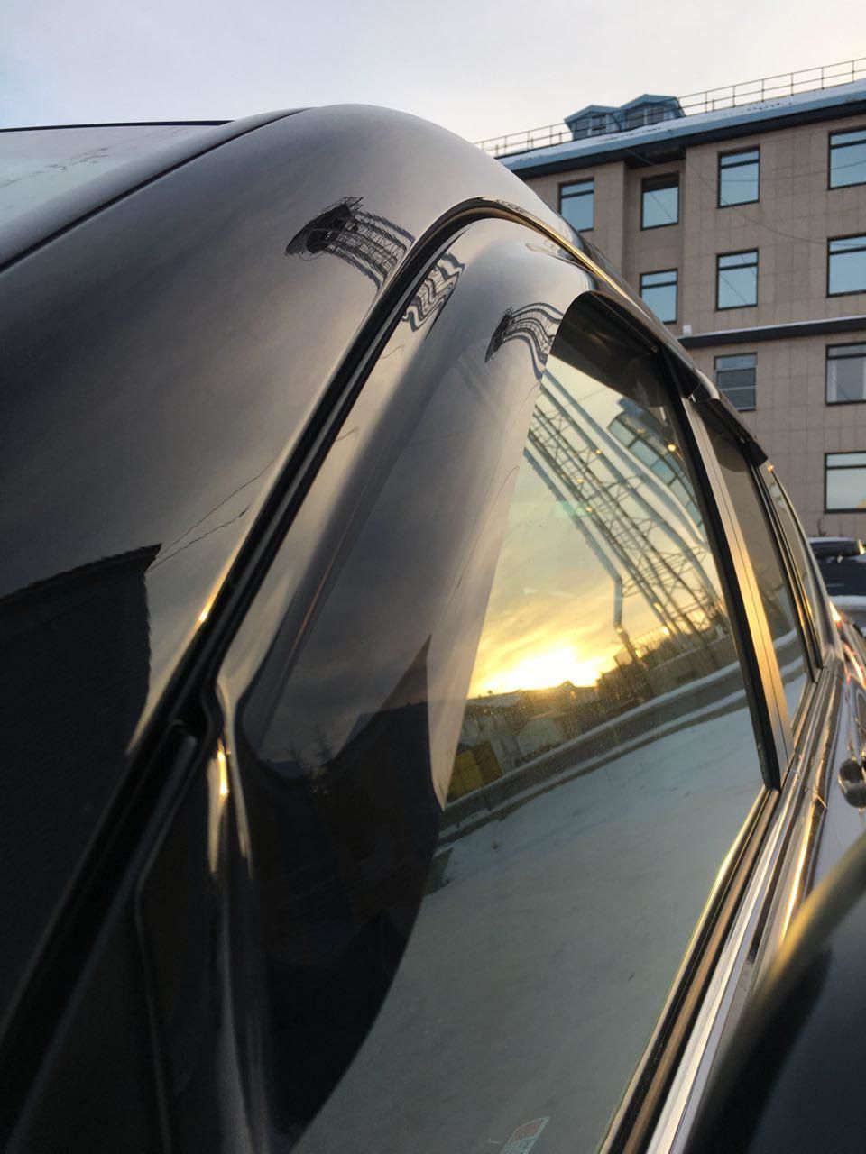 Дефлекторы SIM для окон Toyota Land Cruiser Prado 150 рестайлинг 2013-2026. Артикул STOLCP0932