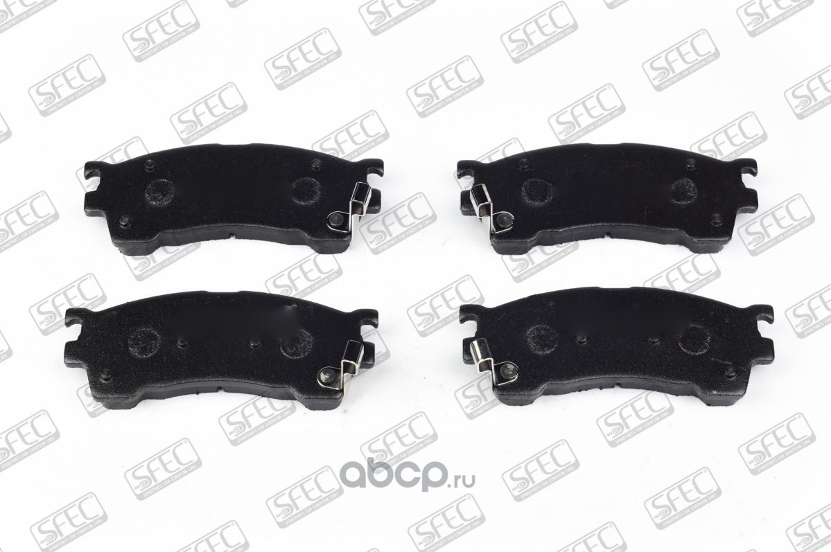 Колодки тормозные (Autosfec). Артикул BP000801