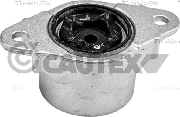 Опора амортизатора (стойки) Cautex (резина/металл) задняя для Ford Fiesta VI 2008-2019. Артикул 081223