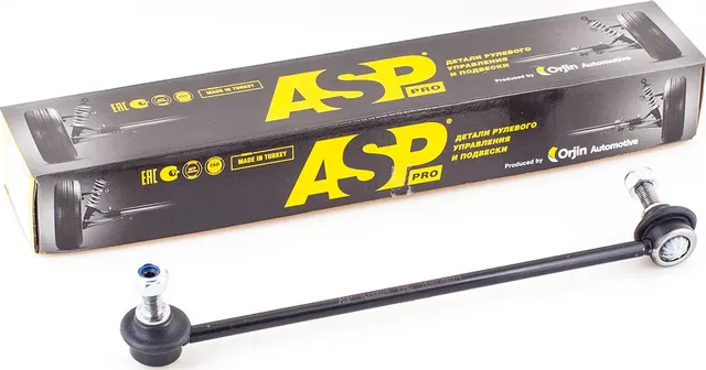 Тяга стабилизатора (передняя) левая HYUNDAI Accent 05-10 KIA Rio 05-10 (ASP). Артикул RJ30024