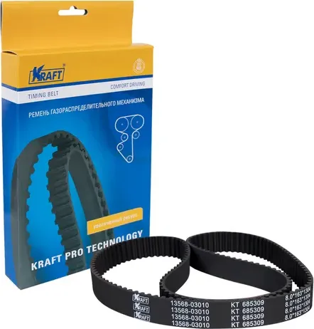 Ремень ГРМ TOYOTA CAMRY 91- 2.0-2.2 (Kraft) Kraft. Артикул KT685309