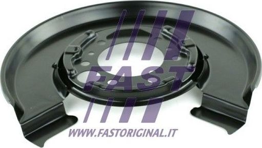Кожух (щиток) тормозного диска Fast задний левый для Volkswagen LT II 1996-2006. Артикул FT32519