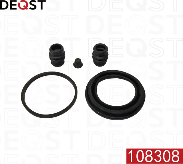 Ремкомплект тормозного суппорта переднего (для поршня O 54mm  суппорт Lucas). HONDA Civic VI-VII 94- (Deqst). Артикул 108308