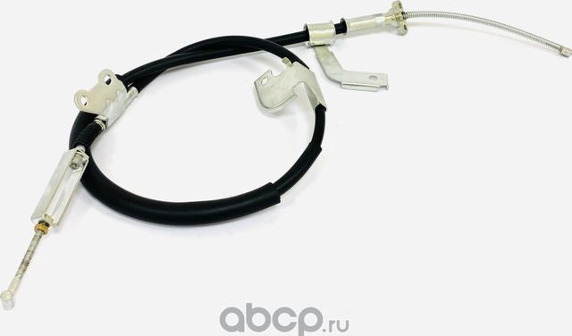 Трос стояночного тормоза правый в сборе с наконечниками (Ukorauto). Артикул U0107026R