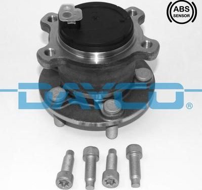 Ступичный подшипник (комплект) Dayco задний правый/левый для Ford S-MAX I 2006-2014. Артикул KWD1120