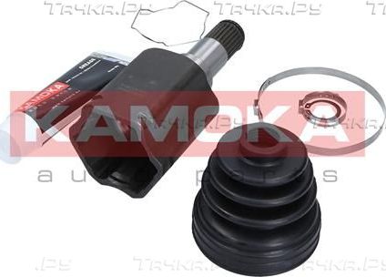 Шрус внутренний (граната) Kamoka передний левый для Ford Transit Connect I 2002-2013. Артикул 8737