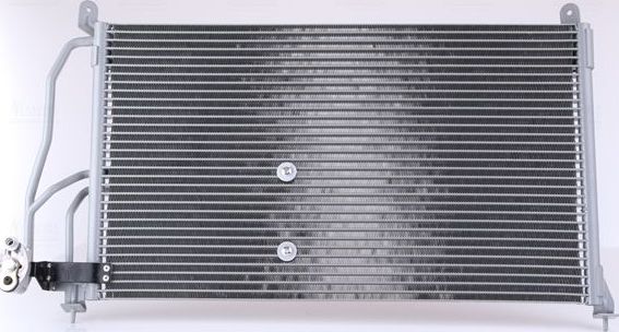 Радиатор кондиционера (конденсатор) Nissens (алюминий). Артикул 94190
