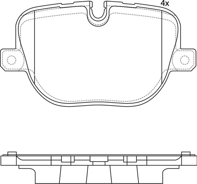 Тормозные колодки NiBK. Артикул PN0566