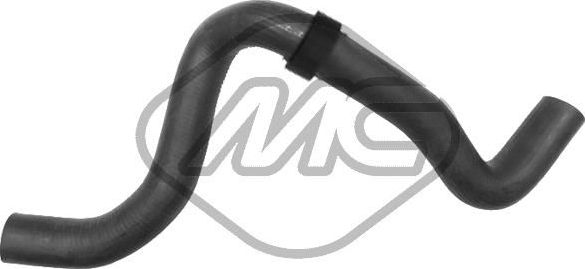 Патрубок радиатора (системы охлаждения) Metalcaucho. Артикул 09509