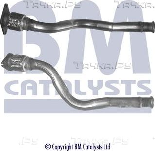 Глушитель BM Catalysts передний для Renault Clio II 2001-2005. Артикул BM50207