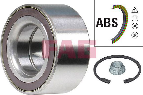 Ступичный подшипник (комплект) Fag. Артикул 713 6495 80