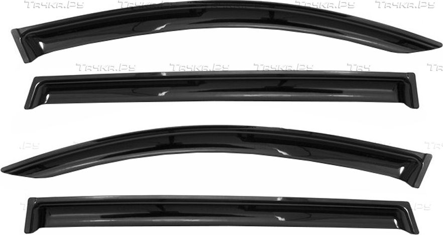 Дефлекторы Vinguru для окон Ford Fusion I 2002-2012. Артикул AFV23502