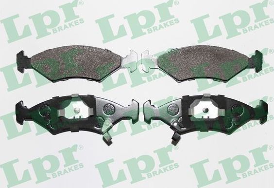 Тормозные колодки LPR передние для Kia Sephia I 1993-1997. Артикул 05P737