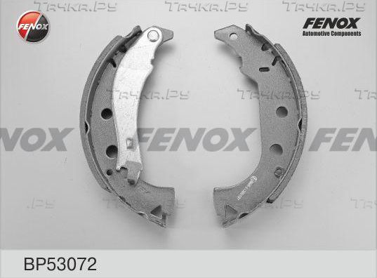 Тормозные колодки Fenox задние для Fiat Brava 1995-2002. Артикул BP53072